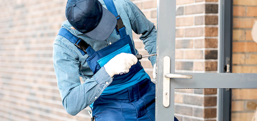 Pivot Storefront Door Locks Installation in Huntington Beach, California