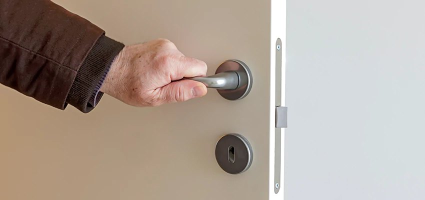 Restroom Locks Privacy Bolt Installation in Huntington Beach, California