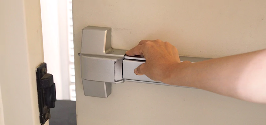 Roller Gate Panic Bar Installation in Huntington Beach, California